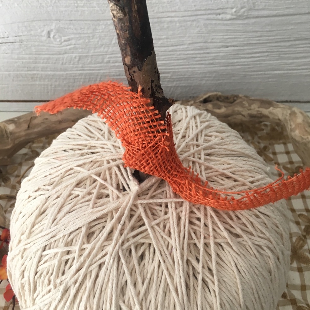 Pumpkin decor